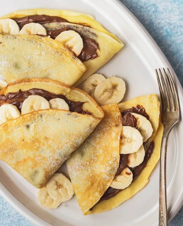 Crêpe : Banane & chocolat